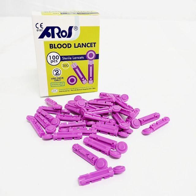 BLOOD LANCETS STERILE LANCETS 100PCS (any brand) Shopee Malaysia
