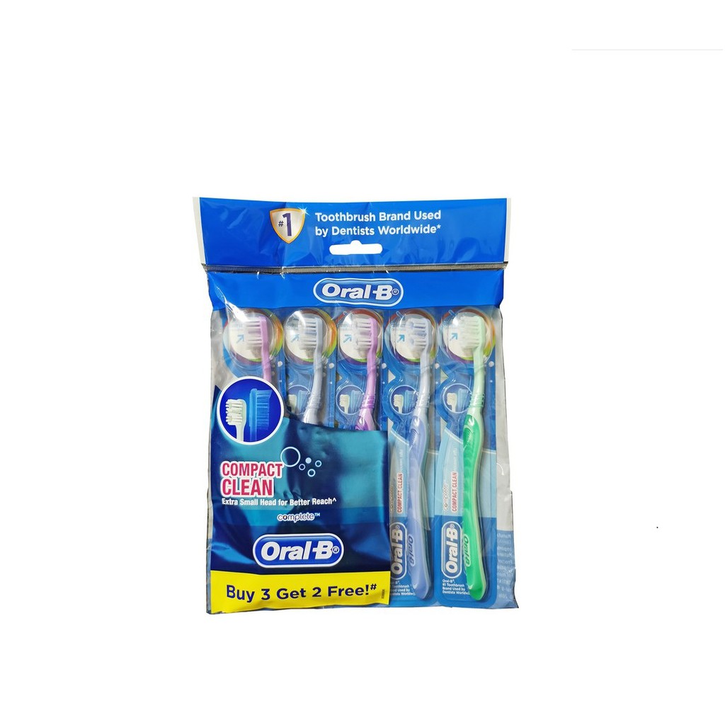 oral b compact clean toothbrush