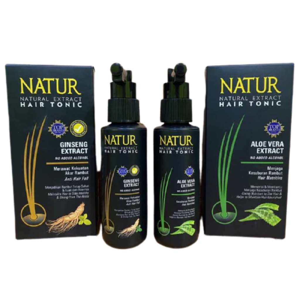 Natur Hair Tonic 90 ML Hair Tonic / Natur Hair Tonic Ginseng