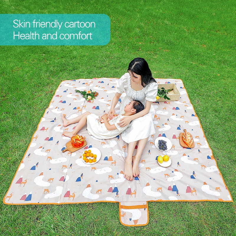 200 150cm Thickened Waterproof Tent Blanket Floor Moistureproof Mat