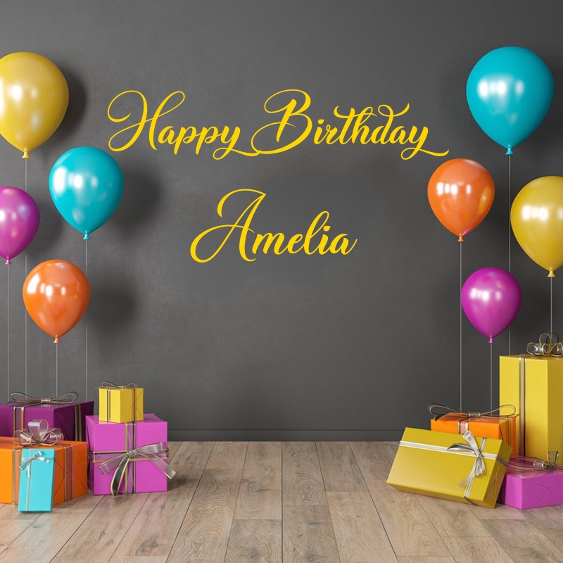 Happy Birthday Sign Vinyl Wall Board Sticker Parties Anniversaire