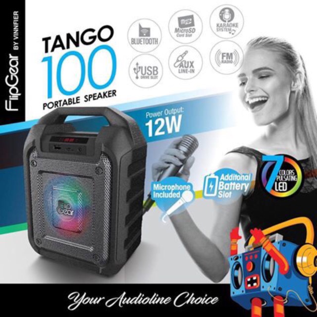 tango 100 portable speaker