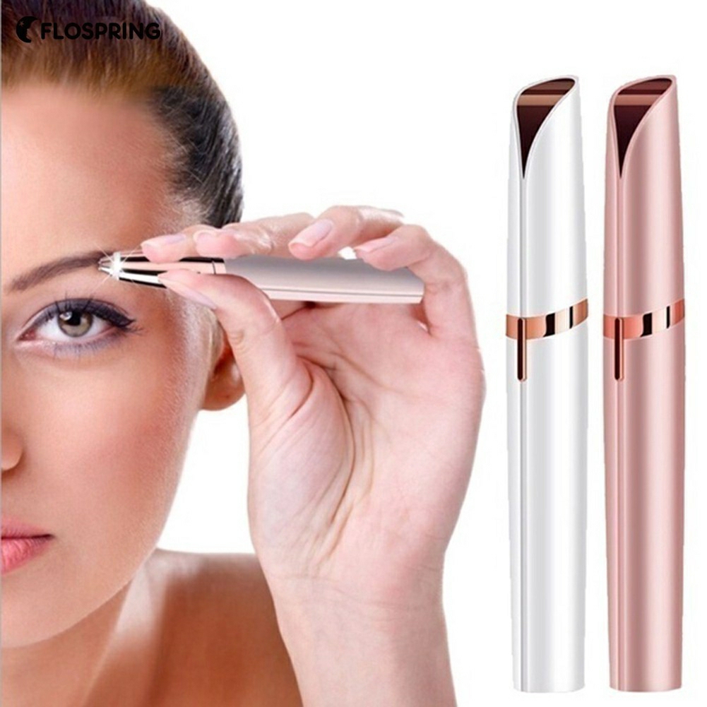 USB Rechargable Chin Cheeks Nose Eyebrow Trimmer Eyebrows Epilator Hair