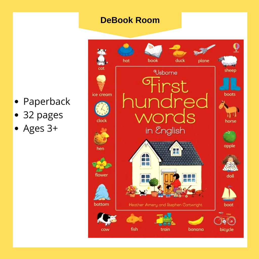 Usborne First 100 Words In English