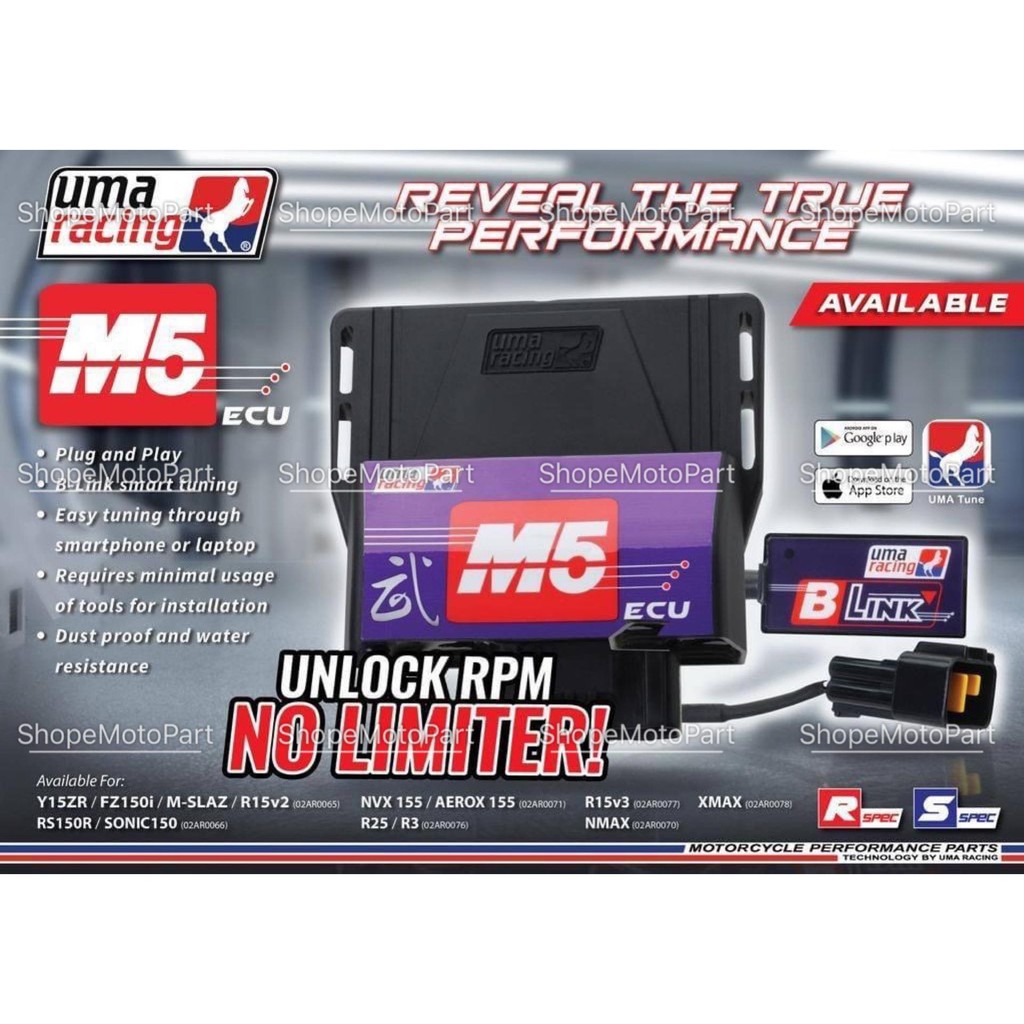 Uma Racing M Ecu Model Yamaha Y Zr Fz I R Y V N Max R V