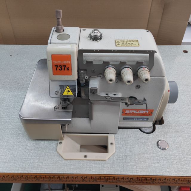 Mesin Jahit Tepi Industri Siruba 737k 2nd Hand Shopee Malaysia