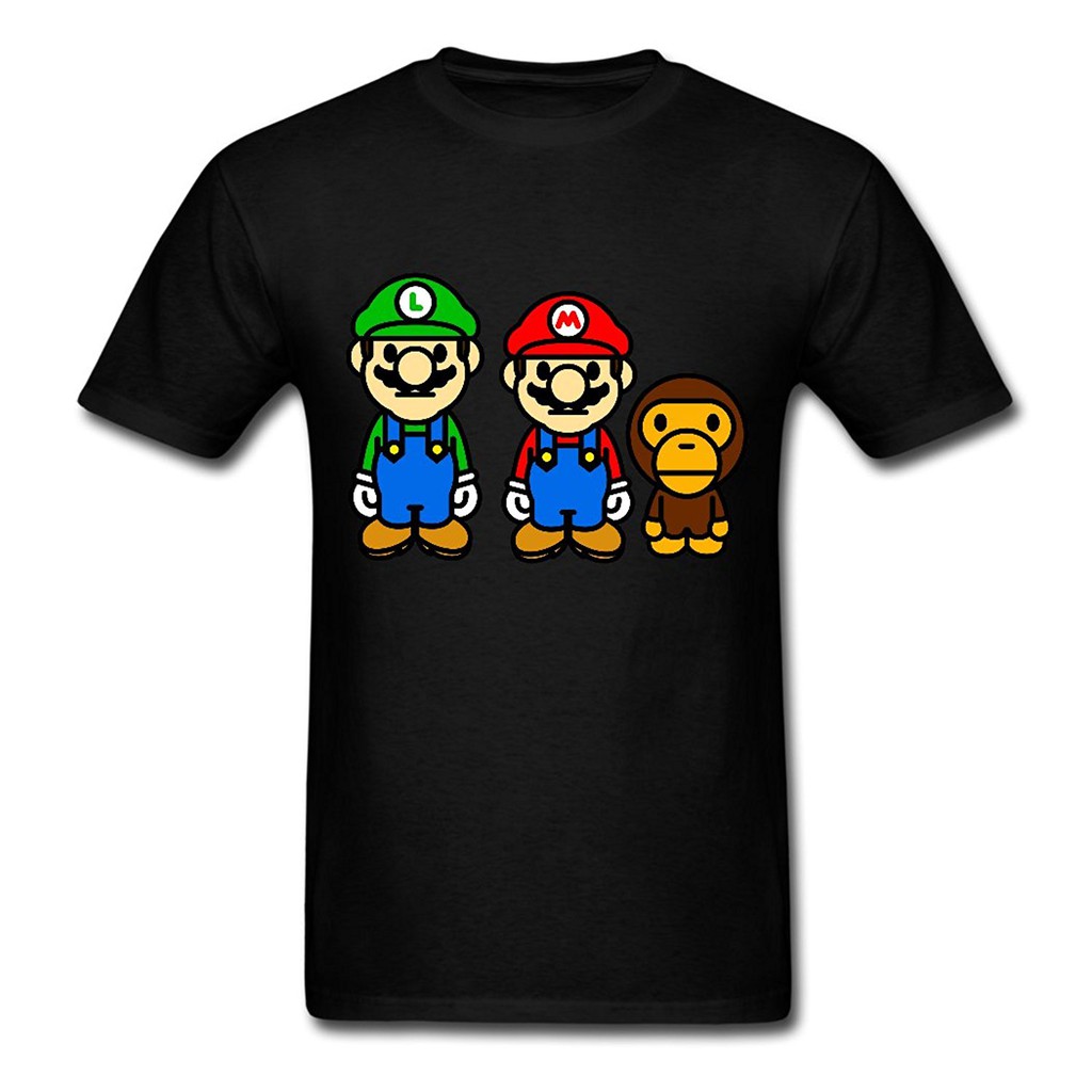 bape mario shirt