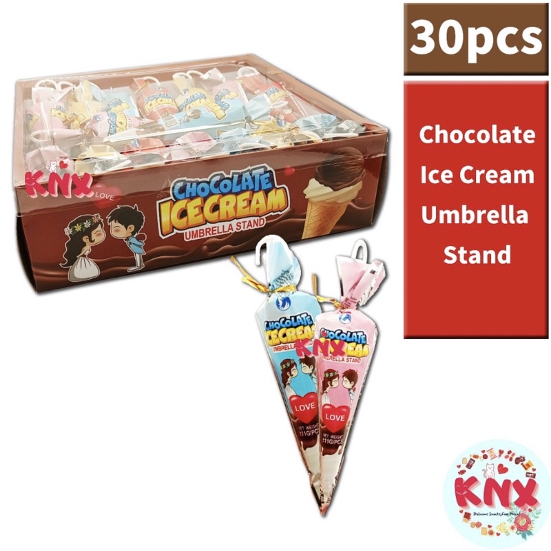 Chocolate Ice Cream x 30pcs( Umbrella Stand ) Shopee Malaysia