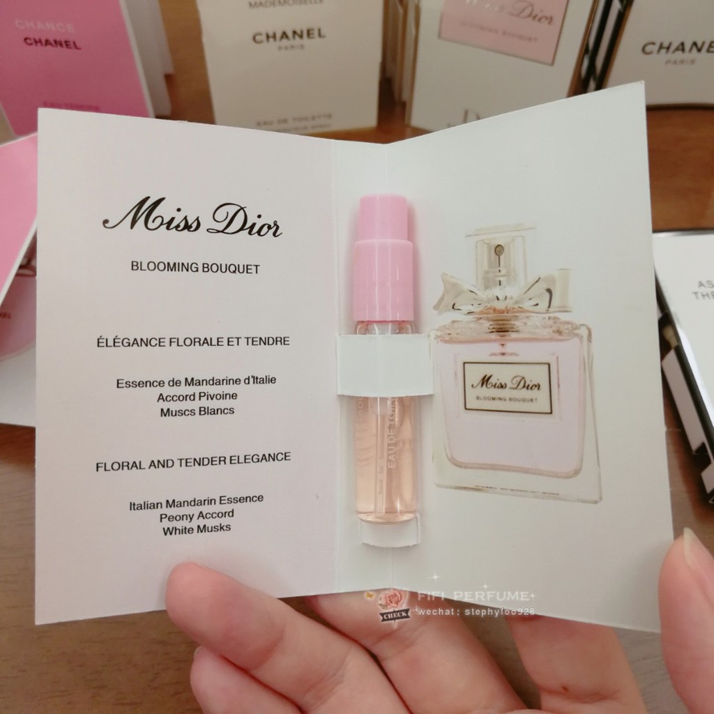 dior blooming bouquet tester