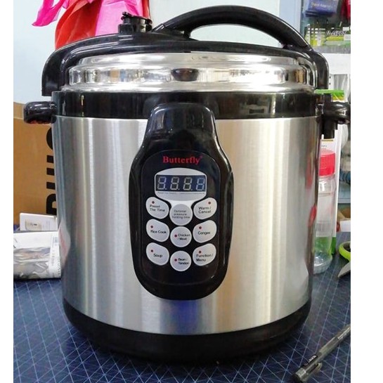 Butterfly Periuk Nasi BPC-5068 Electric Pressure Fast Cooker 6L【Free Steam Rack Include / Rice Scoop ]