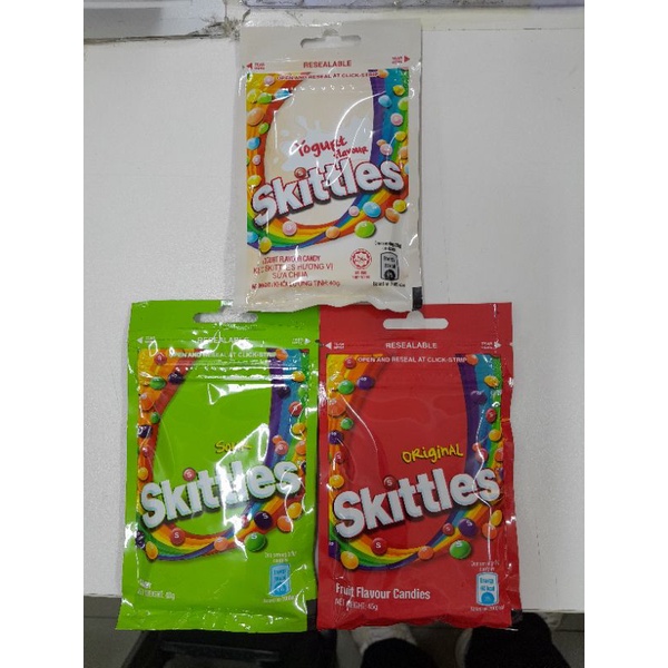 SKITTLES CANDY ASSORTED FLAVOURS (40G) Shopee Malaysia