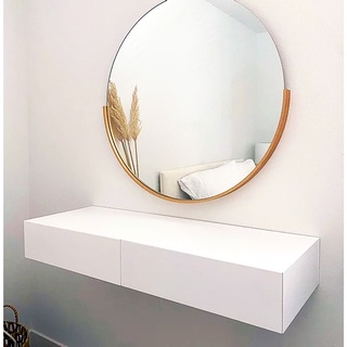 Buy Minimalist Floating Drawer Shelves Wall Shelf Storage Box Front Open Side Opening Box 60x20cm Seetracker Malaysia