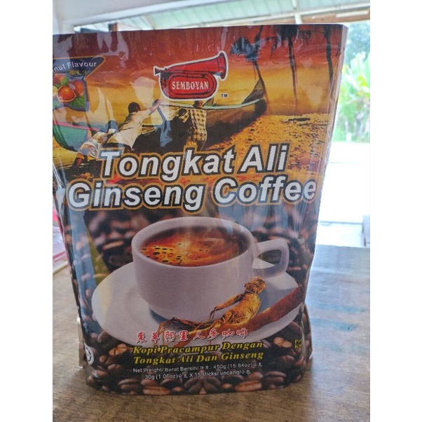 Semboyan Tongkat Ali Ginseng Coffee Shopee Malaysia
