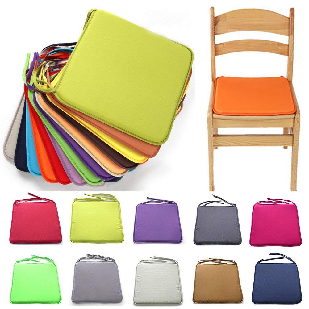 40*40CM Square Chair Pad Cushions Luxury Square Dining Chair Cushions
