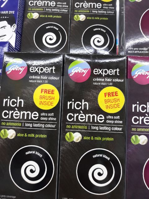 Godrej Expert Rich Creme Hair Color 62g + 50ml Readystock | Shopee Malaysia
