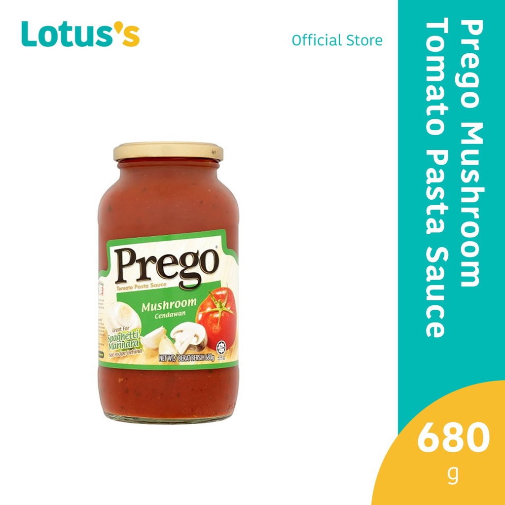 Prego Mushroom Tomato Pasta Sauce 680g | Shopee Malaysia