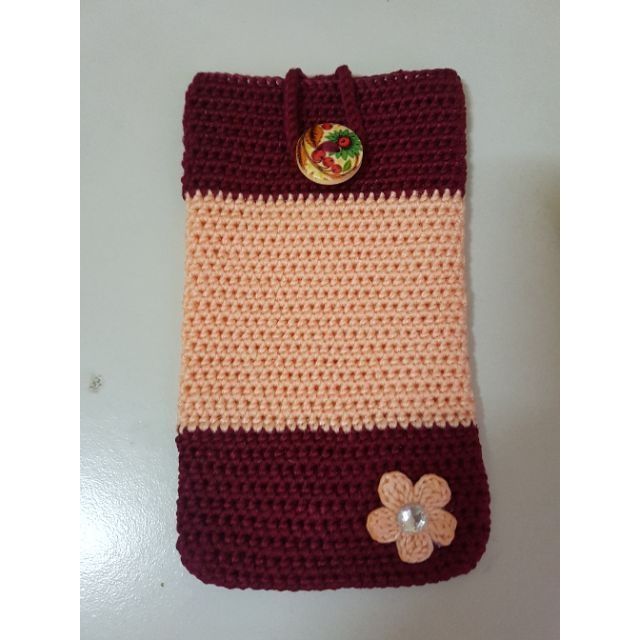 crochet mobile bag