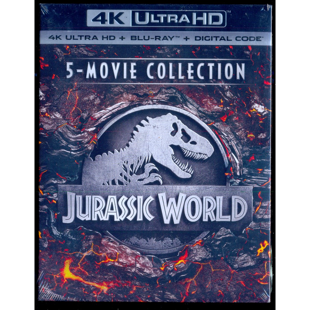 Jurassic World 5-Movie Collection 4K [ Blu-Ray ] | Shopee Malaysia