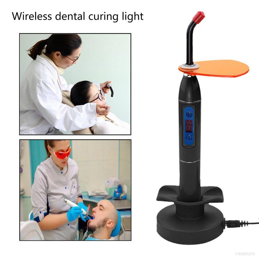 Dental Universal LED Curing Light Wireless Charging Dock Long Standby ...