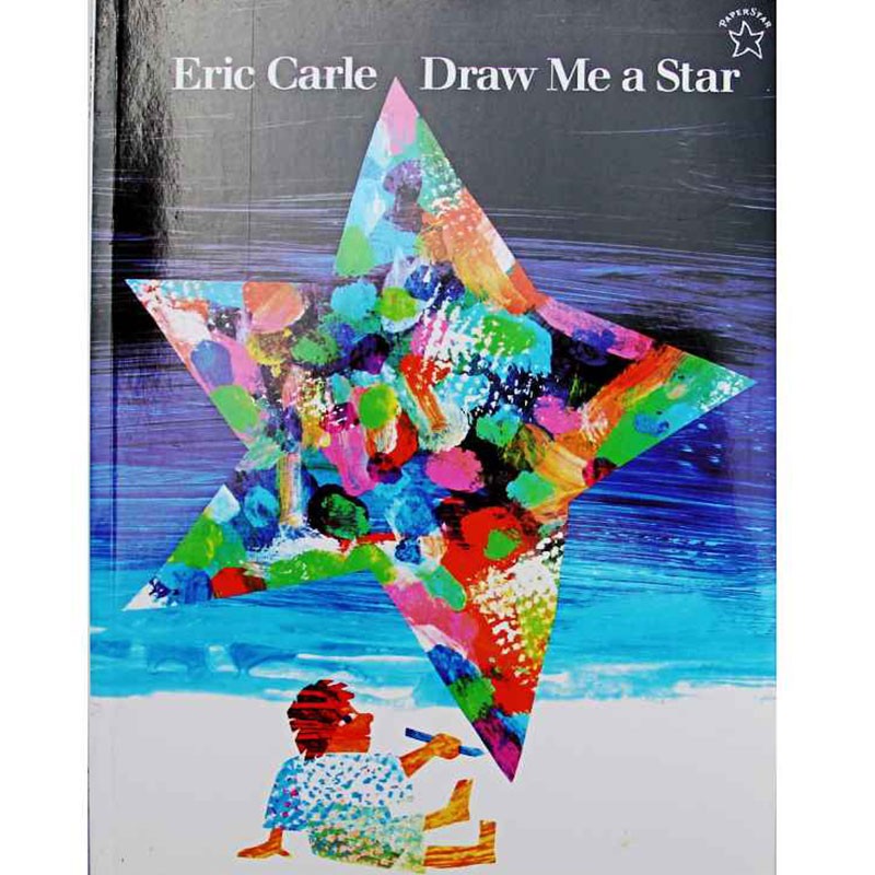 Draw Me A Star By Eric Carle Educational English Picture Book for