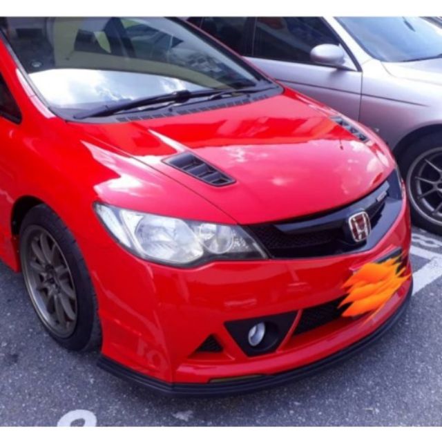 Honda Civic Fd Mugen Rr Front Bumper Shopee Malaysia