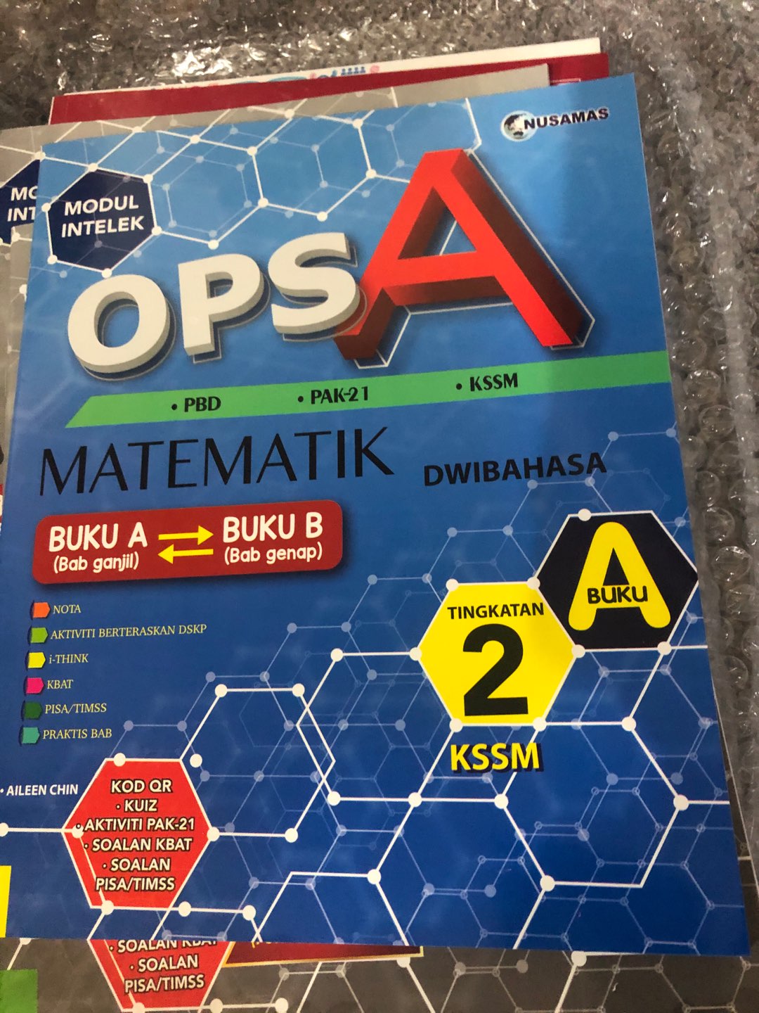 Myb Buku Latihan Modul Intelek Ops A Kssm Tingkatan 2 Buku A Matematik Mathematics Dwibahasa Nusamas Shopee Malaysia