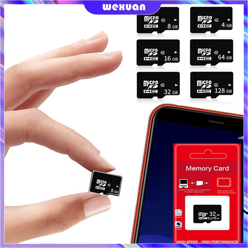 【Ready Stock】8GB 16GB 32GB 64GB 128GB 256GB 512GB Memory Card Micro SD Card Class10 TF Card High speed Mini SD Card Phone CCTV Camera Dashcam Recorder