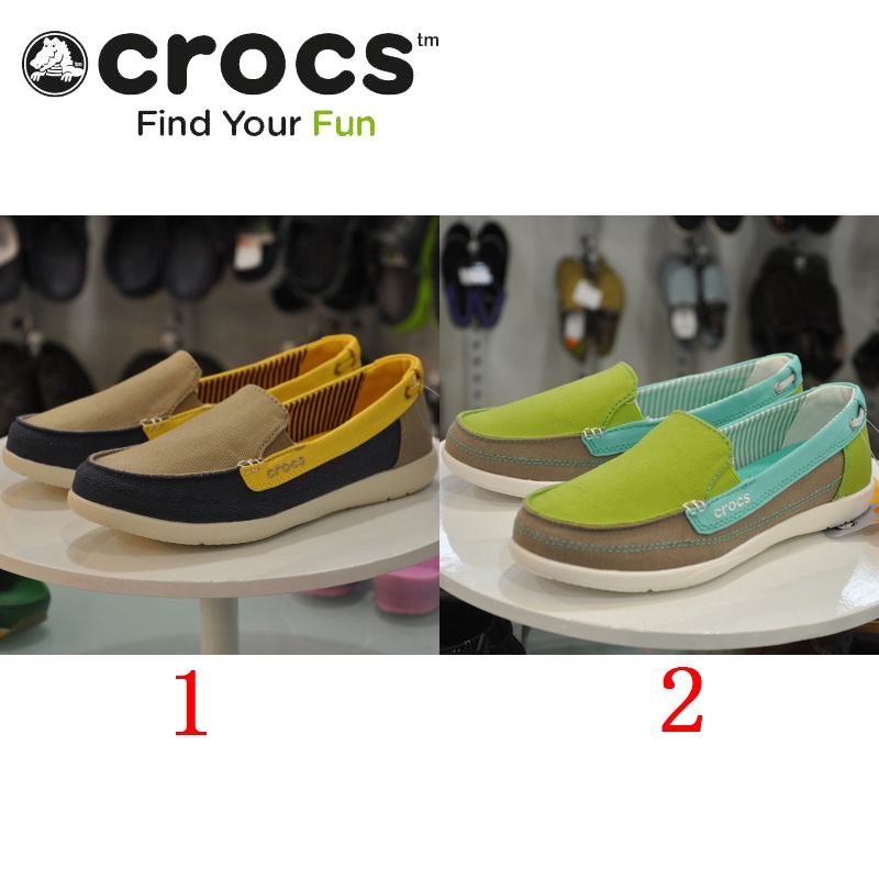 crocs walu canvas