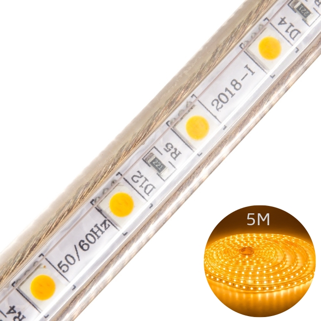 Mumolight Interior Lighting 220v Yellow Led Light Strip 1800k 5m