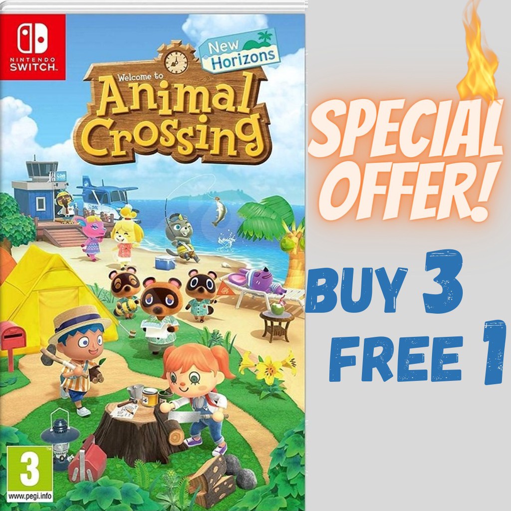 🔥BUY 3 FREE 1🔥 ] Nintendo Switch Animal Crossing (Digital Download) |  Shopee Malaysia