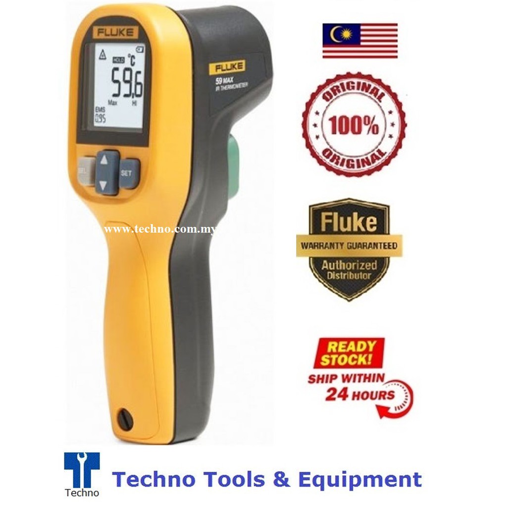 Fluke 59 MAX Infrared Thermometer 59MAX Shopee Malaysia