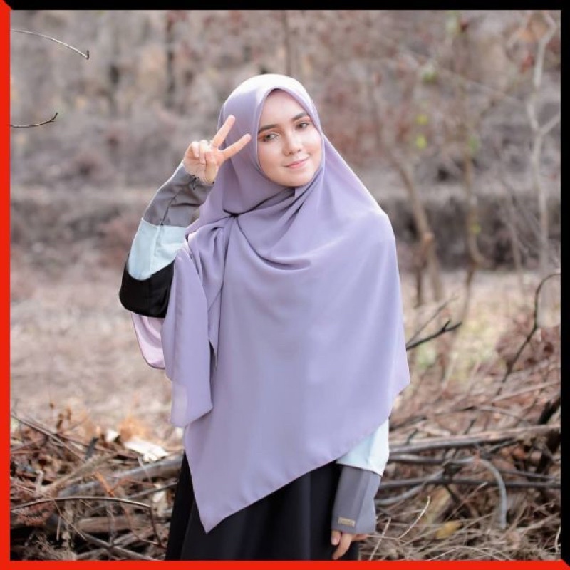 ?B60?TUDUNG BAWAL HEAVY CHIFFON BIDANG 60