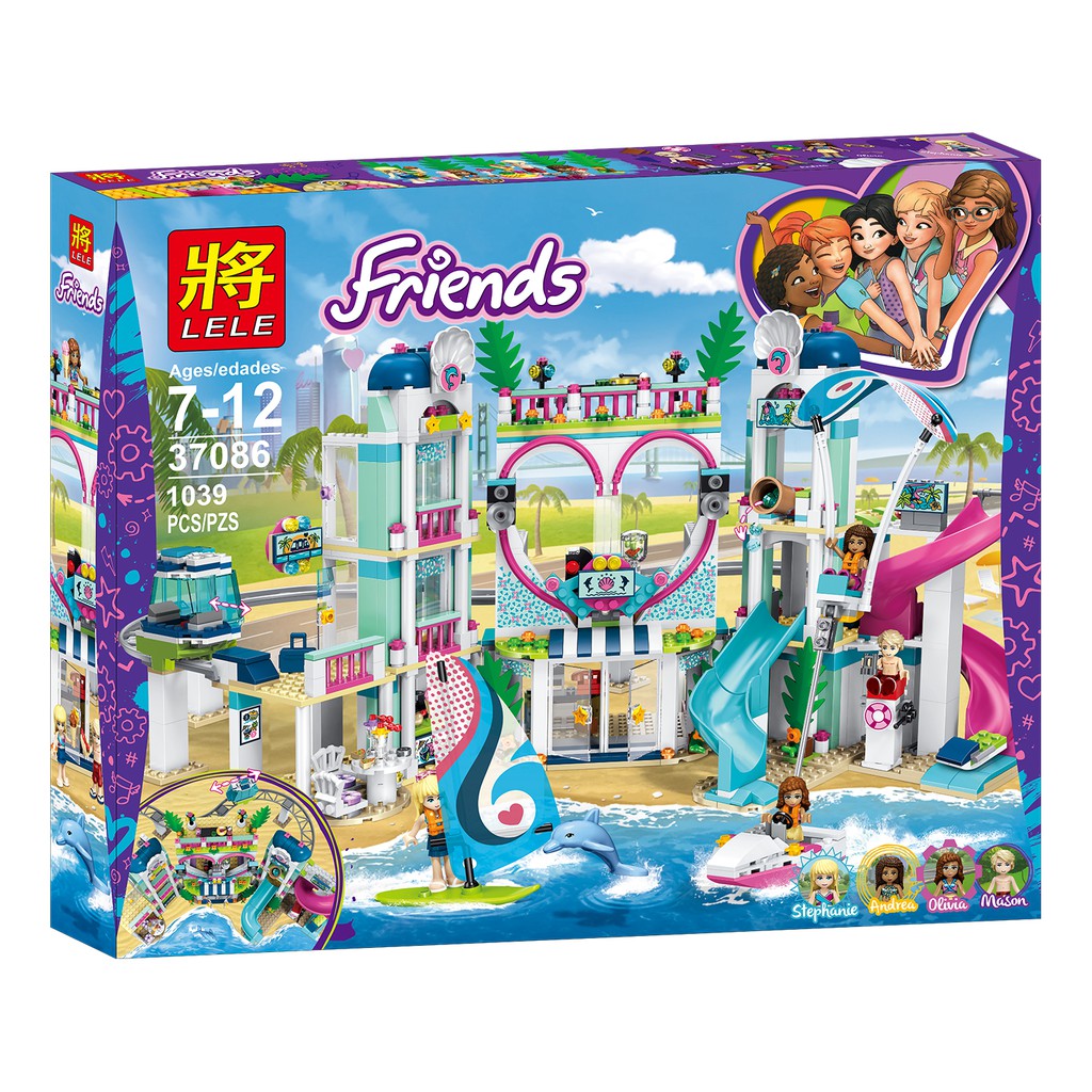 Friends Heartlake City Resort 41347 Lego Compatible Brick Shopee Malaysia