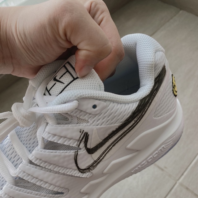 nike air zoom vapor x white canary