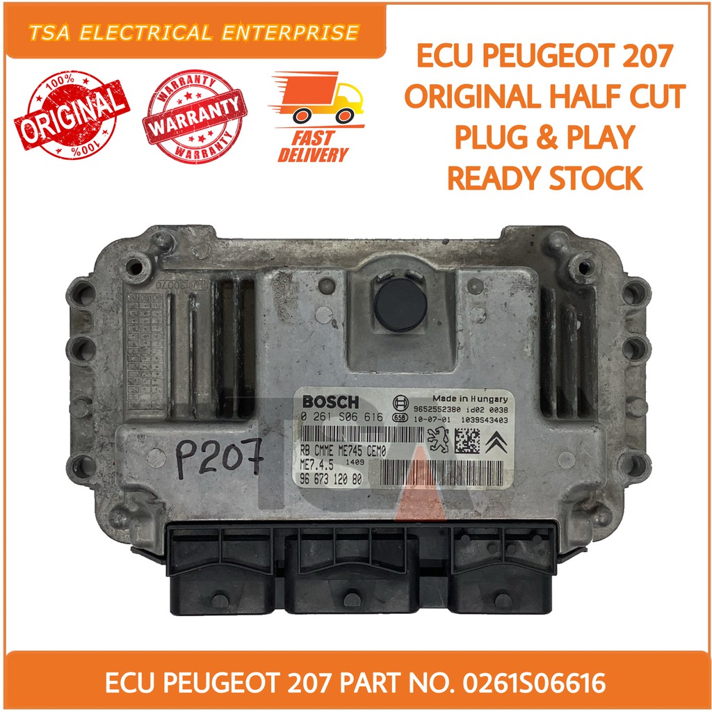 ecu-peugeot-207-0261s06616-me-7-4-5-used-half-cut-plug-play-p207