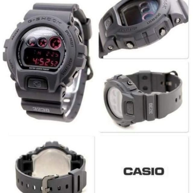 Casio G Shock Dw6900 Ms1 Polis Evo Original Shopee Malaysia