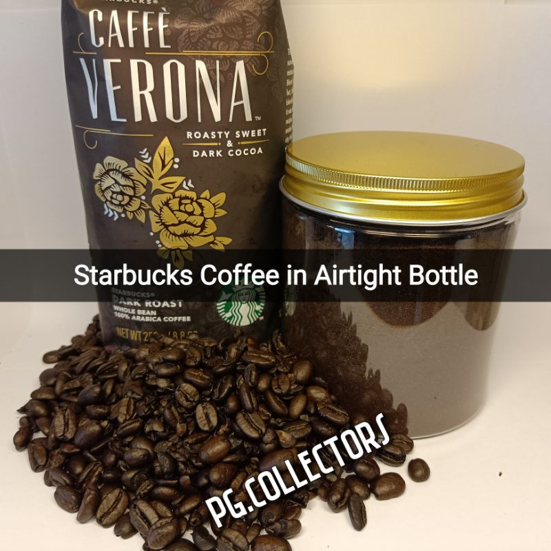 Starbucks Coffee Ground IN Airtight Bottle 250gm Freshly Grinded