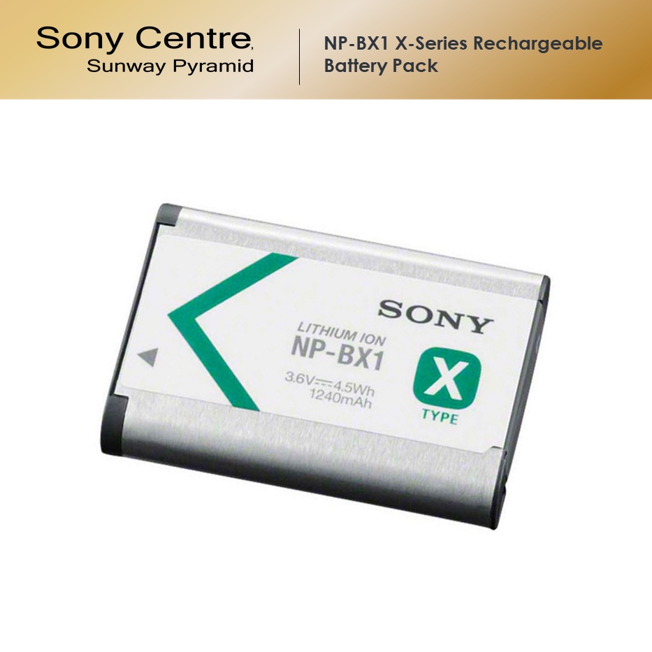 SONY NP-BX1 X-Series Rechargeable Battery Pack