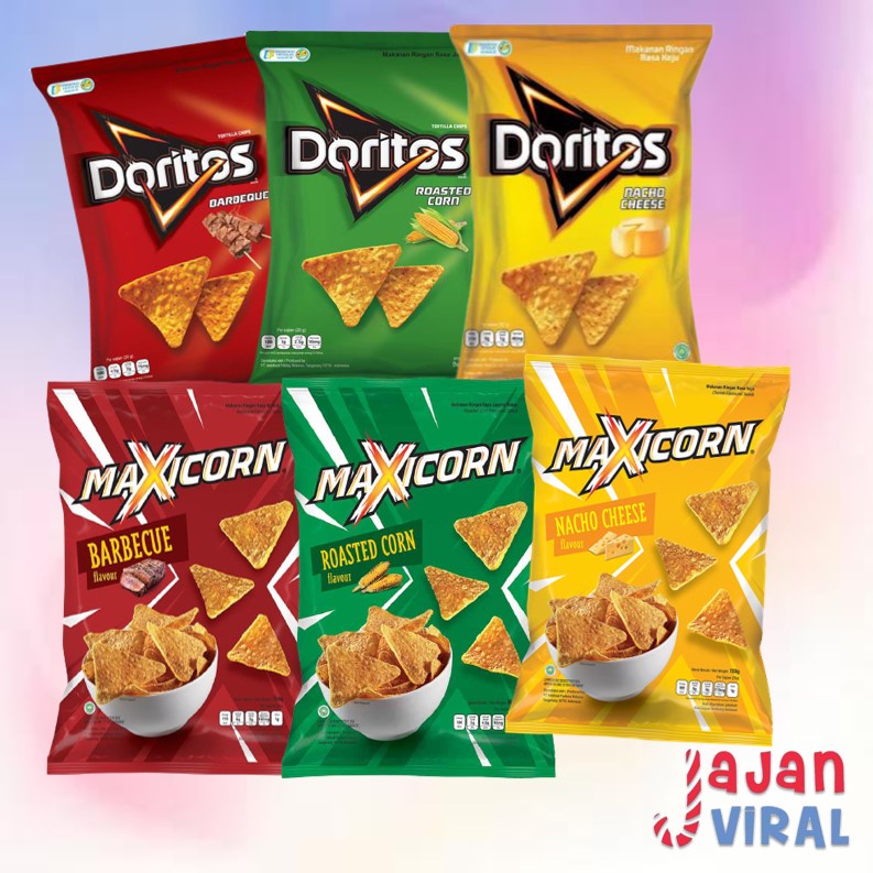 DORITOS 160g BUY 1 FREE 1(TURKEY)/ MAXICORN (NEW) / OISHI PANCHOS