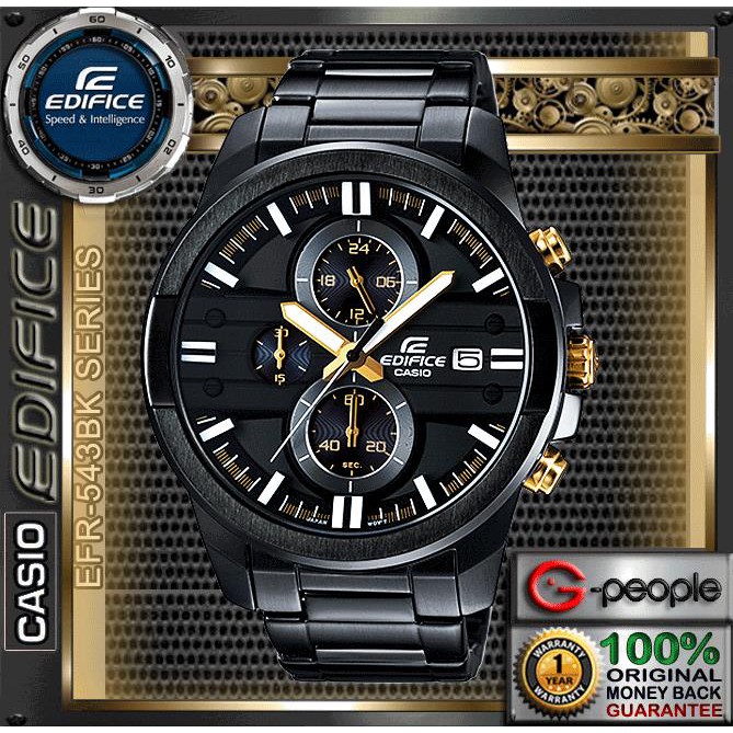 casio edifice efr 543bk