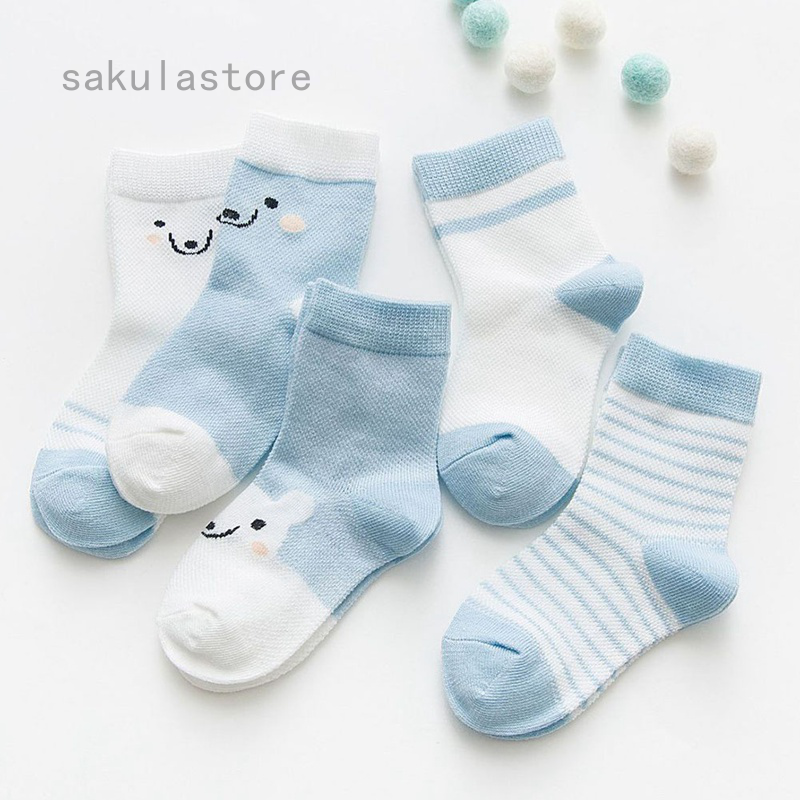 light blue toddler socks