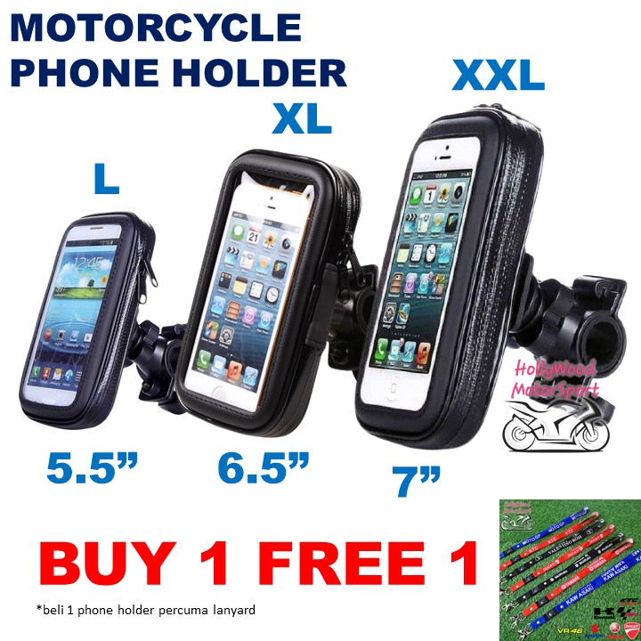 phone handle for motorcycle