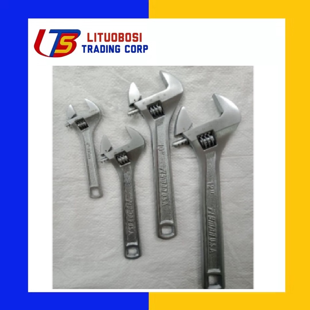 Merchandise.Ph Adjustable wrench forged wrench manual fast live wrench opening adjustable wrench