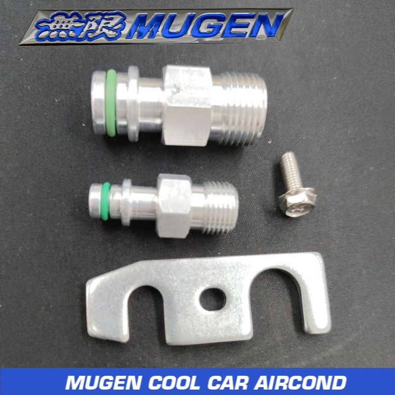 aircond valve joint r134 hole to 5/8 3/8 union r12 hole modified