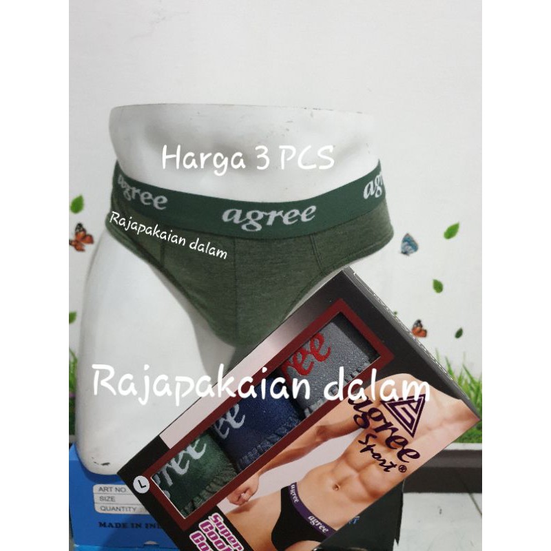 Agree 2321 Men's Underwear Price 3 pcs