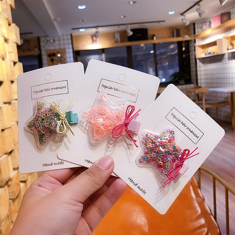 Se Children Cute Bownot Hairpins Bb Clip Hair Side Clips Kids Hair
