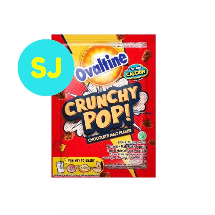 Ovaltine Crunchy Pop 8g (1 sachet) | Shopee Malaysia