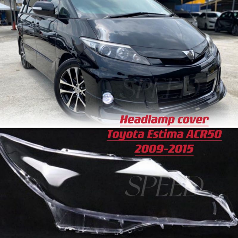 TOYOTA ESTIMA ACR50 20092015 HEAD LAMP COVER NEW/HEADLIGHT COVER NEW