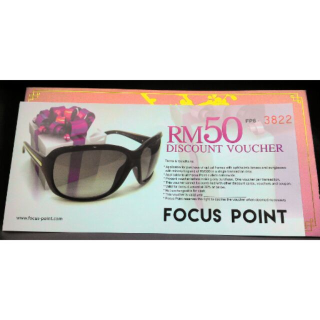 Focus Point Rm50 Discount Voucher Shopee Malaysia