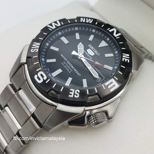 Seiko 5 Automatic compass Bezel 45mm Brand New | Shopee Malaysia